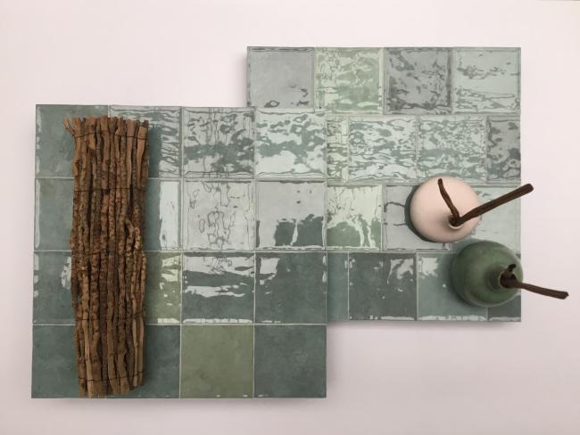 MOODBOARD VERT D'EAU 10X10 GLOSSY 